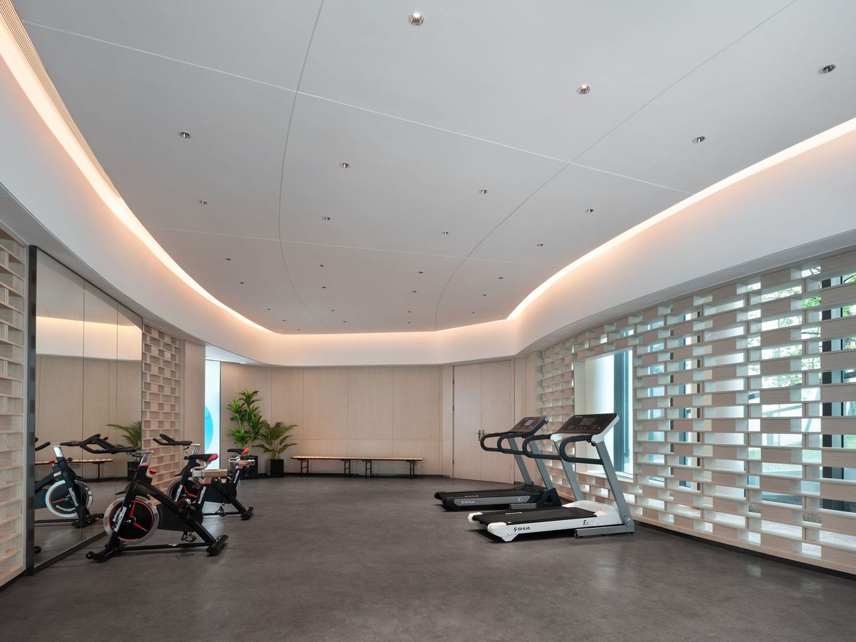 The separate ladies training section