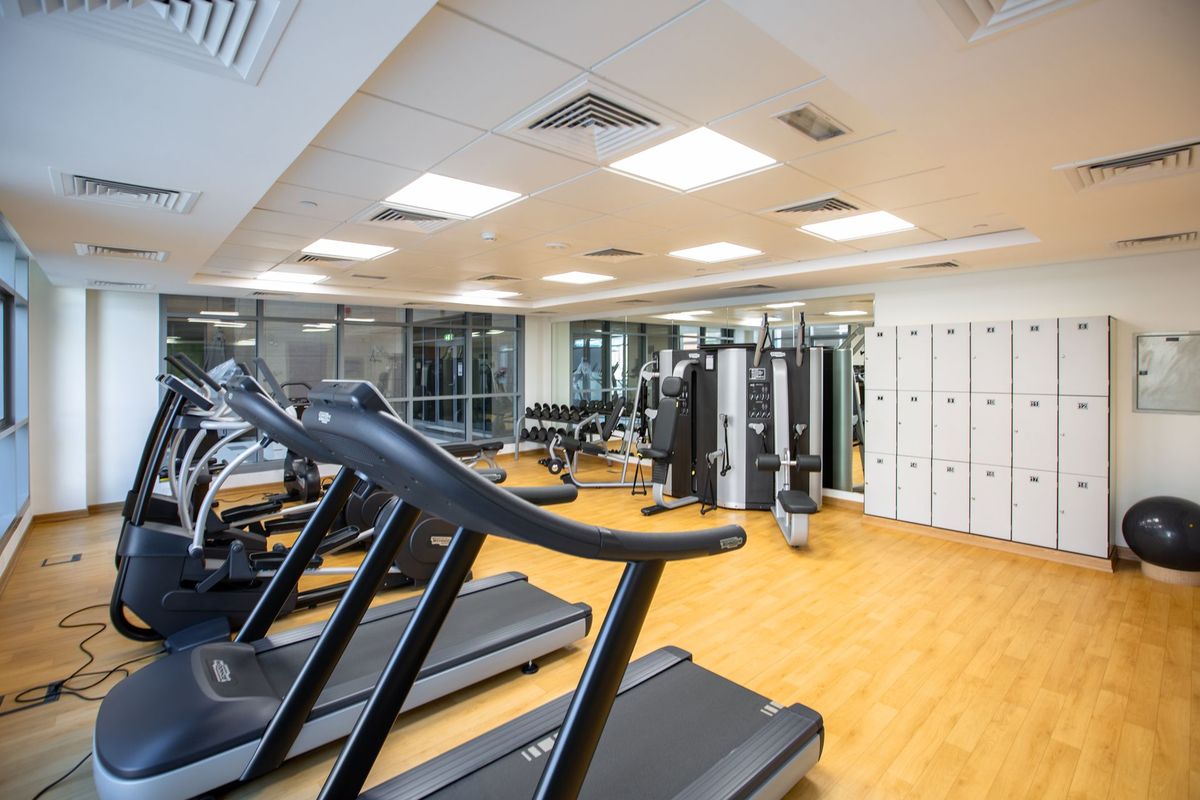 Changing rooms and lockers